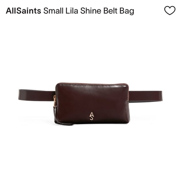 All Saints Handbags - SOLD NWOT All Saints Lila Belt Bag